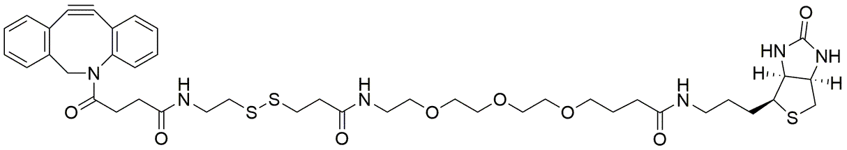 Disulfide biotin DBCO