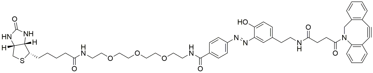 Diazo biotin DBCO