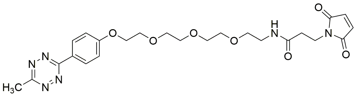 Methyltetrazine-PEG4-maleimide