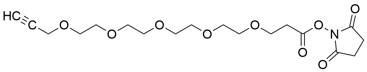 Ester d'alcyne-PEG4-NHS