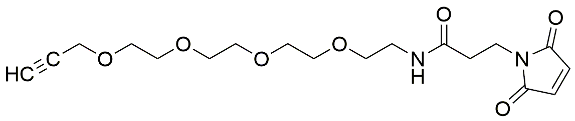 Alkyne-PEG4-maleimide