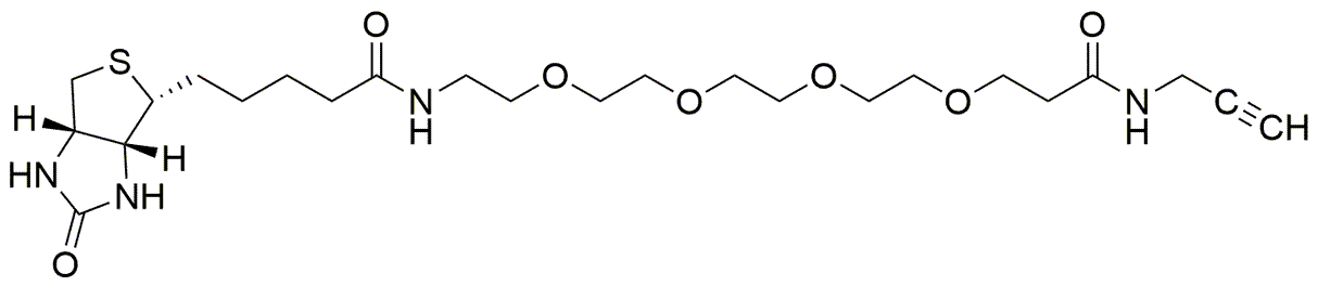 Biotin-PE4-Amide propargyl