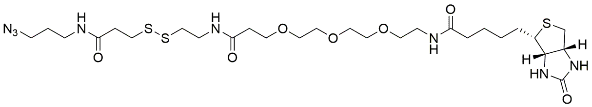 Disulfide biotin azide