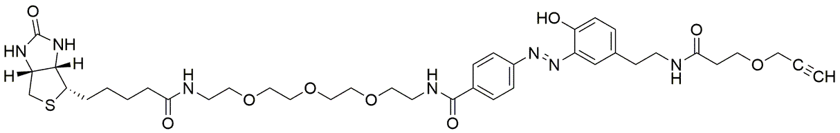 Alcyne diazobiotine