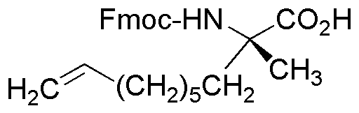 Ácido Fmoc-(S-2-amino-2-metil-dec-6-enoico)