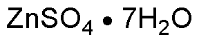 Sulfate de zinc heptahydraté