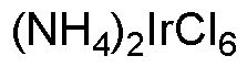 Hexachloroiridate d'ammonium (III) monohydraté