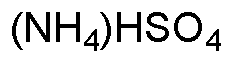 Hydrogénosulfate d'ammonium