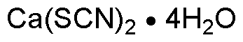 Calcium thiocyanate tetrahydrate