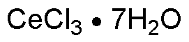 Chlorure de cérium (III) heptahydraté