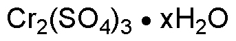 Chromium(III) sulfate hydrate metal content 18-21%