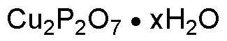 Pyrophosphate de cuivre (II) hydraté