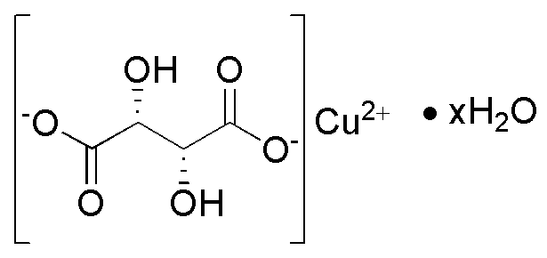 Hidrato de tartrato de cobre (II)