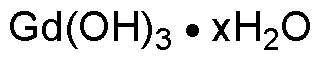 Hydroxyde de gadolinium (III) hydraté