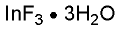 Fluorure d'indium(III) trihydraté