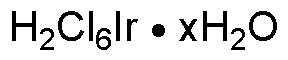 Hydrogen hexachloroiridate(IV) hydrate