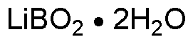 Lithium metaborate dihydrate