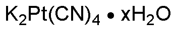 Tétracyanoplatinate de potassium (II) hydraté