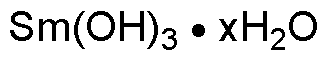 Hydroxyde de samarium (III) hydraté