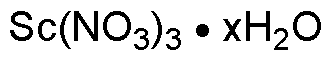 Nitrate de scandium (III) hydraté