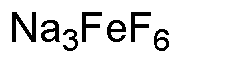 Hexafluoroferrate de sodium (III)