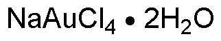 Sodium tetrachloroaurate(III) dihydrate