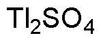 Sulfate de thallium (I)