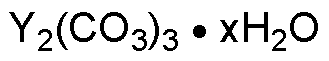Yttrium(III) carbonate hydrate
