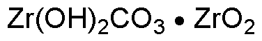 Oxyde d'hydroxyde de carbonate de zirconium (IV)