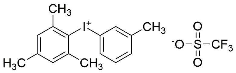 Triflate de (3-méthylphényl)(2,4,6-triméthylphényl)iodonium