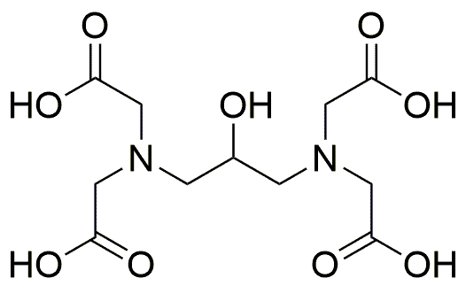 Ácido 1,3-diamino-2-hidroxipropano-N,N,N',N'-tetraacético