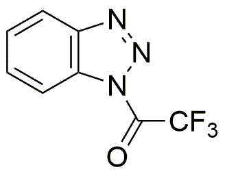 1-(Trifluoromethyl)acetylbenzotriazole, mixture of Bt1 and Bt2 isomers