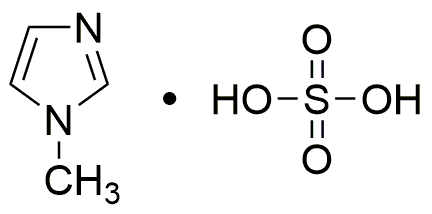 Sulfato de hidrógeno y 1-metilimidazolio