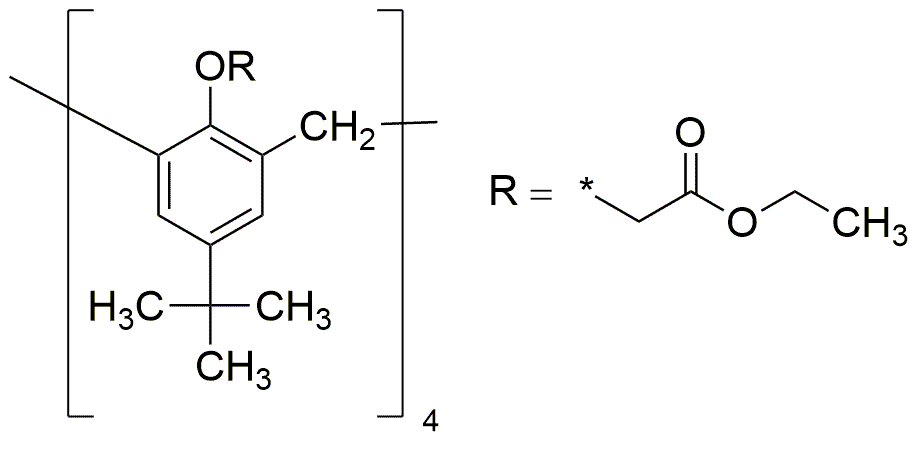 Éster tetraetílico del ácido 4-terc-butilcalix[4]arenetetraacético