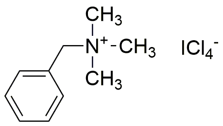 Benzyltrimethylammonium tetrachloroiodate