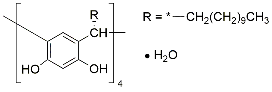 C-Undécylcalix[4]résorcinarène monohydraté