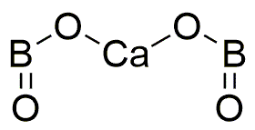 Métaborate de calcium, base B2O3 39-44 %, base CaO 31-37