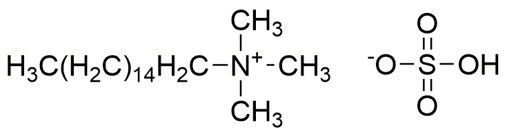 Hidrogenosulfato de cetiltrimetilamonio