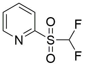 Difluoromethyl 2-pyridyl sulfone