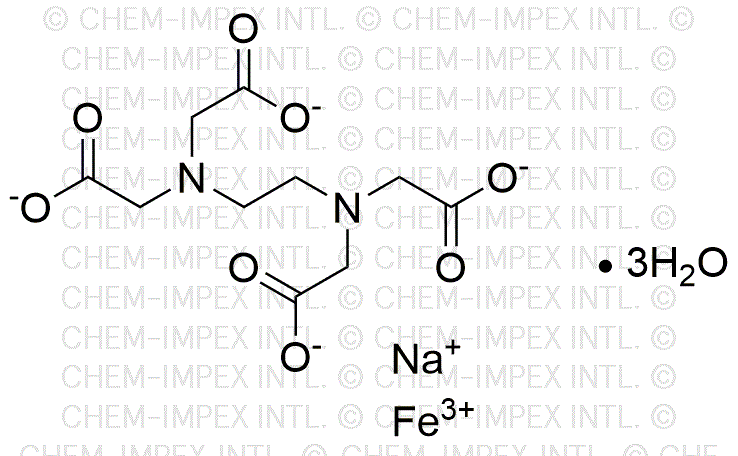 Acide éthylènediaminetétraacétique, sel de sodium de fer(III) trihydraté