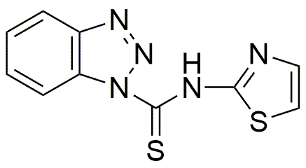 N-(2-thiazolyl)-1H-benzotriazole-1-carbothioamide