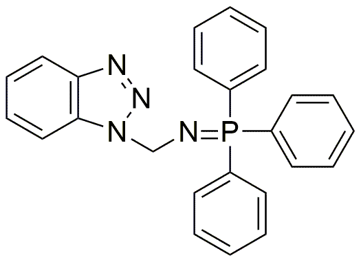 N-(trifenilfosforanilideno)-1H-benzotriazol-1-metanamina