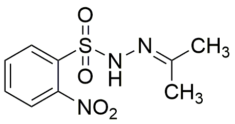 N-isopropylidène-N'-2-nitrobenzènesulfonylhydrazine