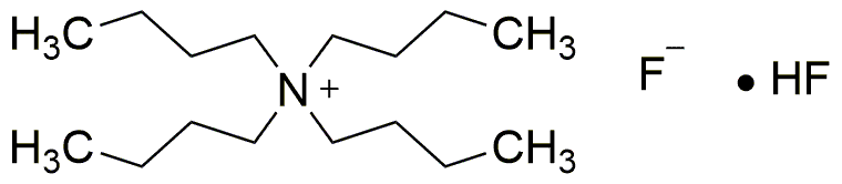 Solution de difluorure d'hydrogène de tétrabutylammonium, ~50 % dans l'acétonitrile