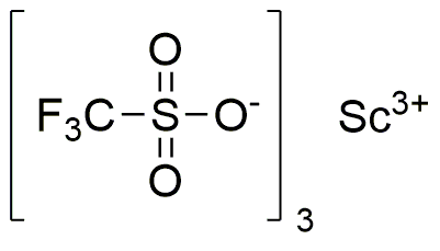 Trifluorometanosulfonato de escandio (III)