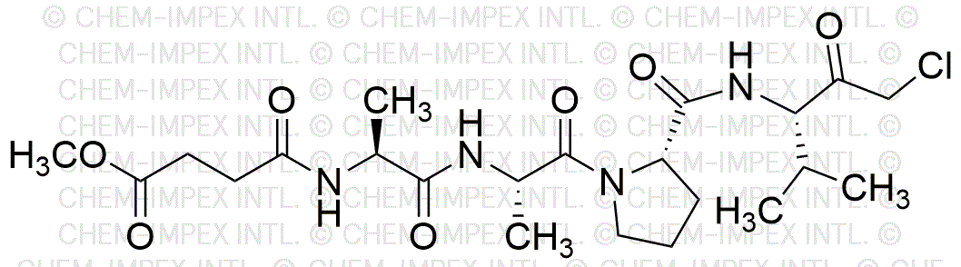 MeOSuc-Ala-Ala-Pro-Val-chlorométhylcétone