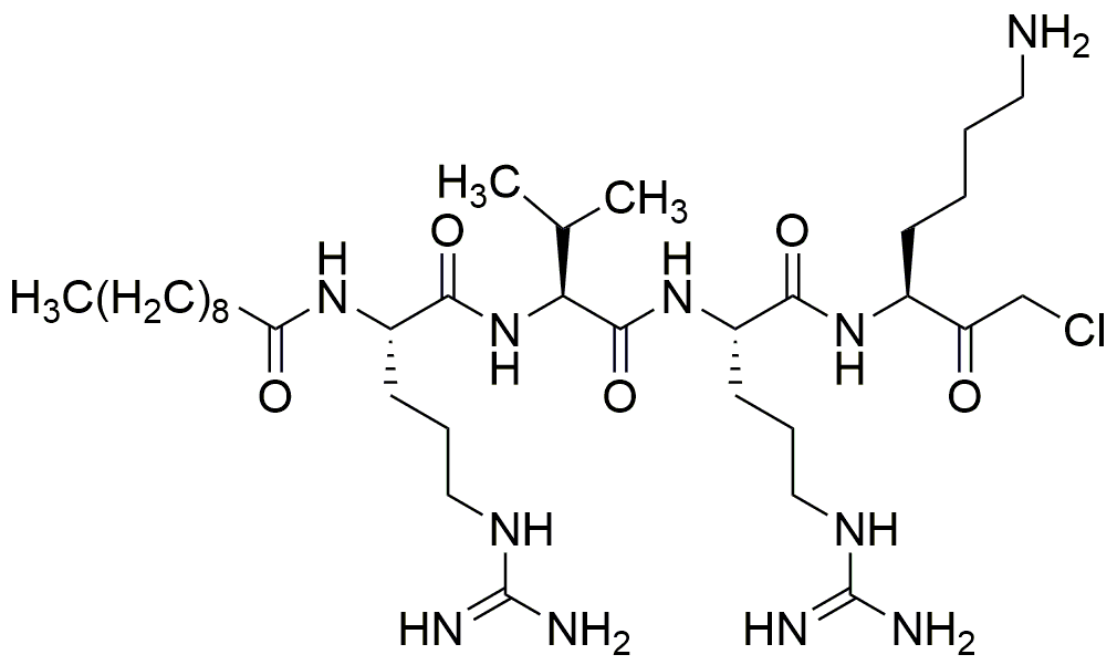 Decanoyl-Arg-Val-Arg-Lys-chloromethylketone