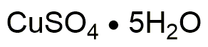Cupric sulfate pentahydrate, Ultra pure, USP, EP, Crystals, Low heavy metals (As: <= 1 ppm, Cd: <= 1 ppm, Pb: <= 1 ppm & Hg: <= 0.1 ppm)