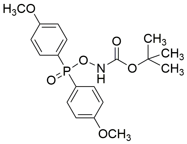 [bis(4-méthoxyphényl)phosphinyloxy]carbamate de tert-butyle