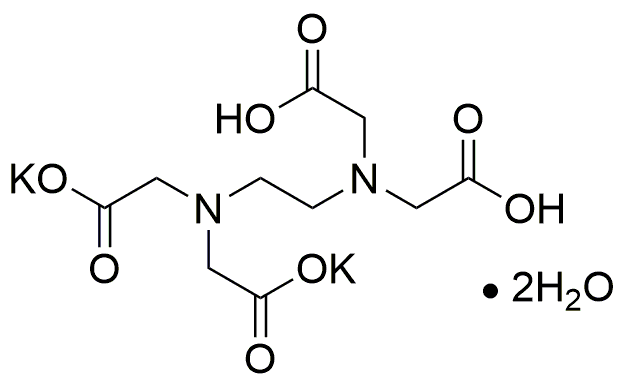 Sal dipotásica del ácido etilendiaminotetraacético dihidrato